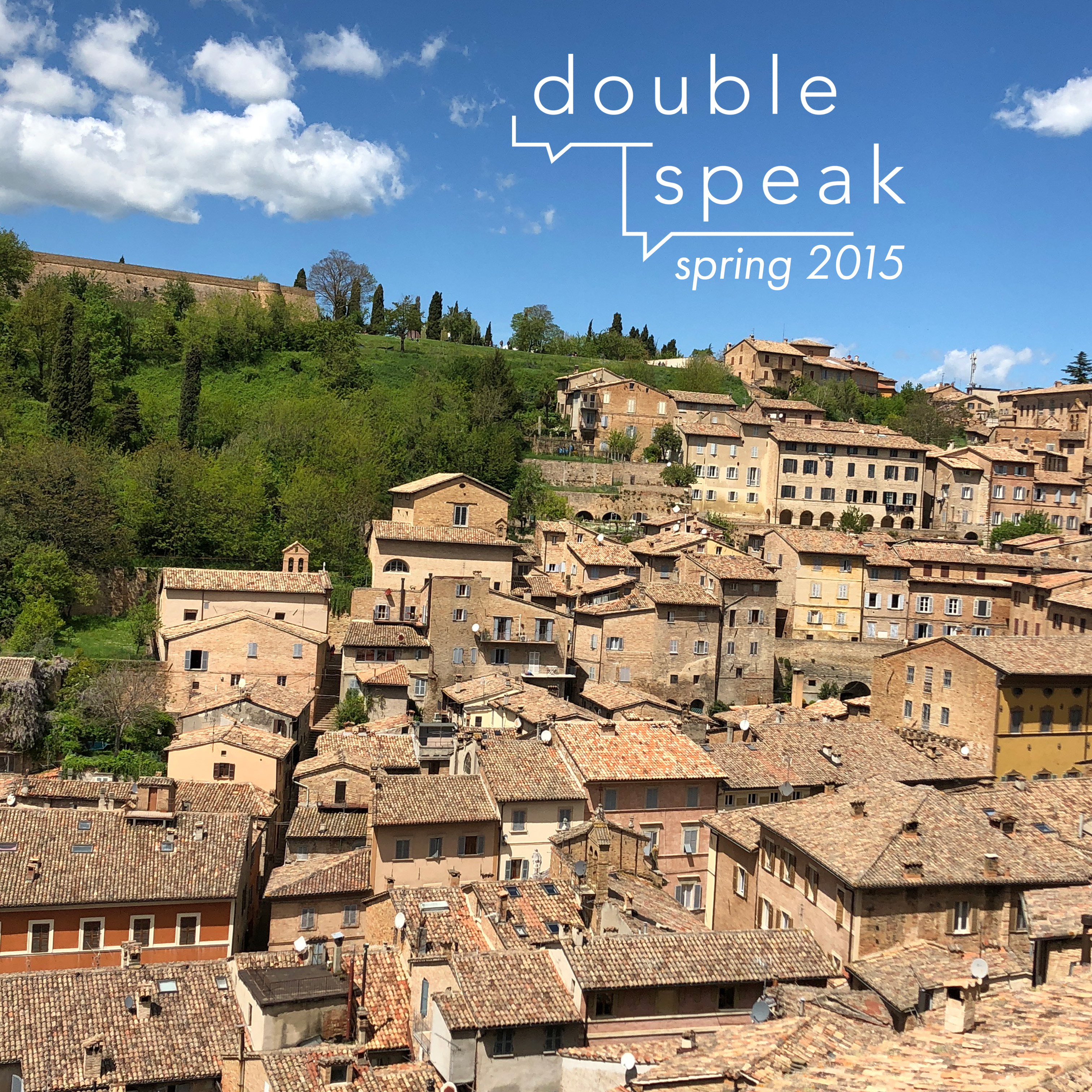 spring 2015 cover: view of rooftops of Italy.